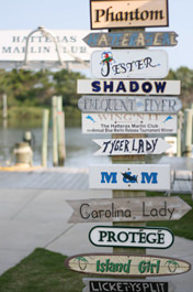 The Hatteras Marlin Club flag.